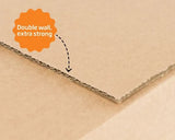 Double Wall Adjustable Cardboard Boxes 229 * 152 * 100 mm