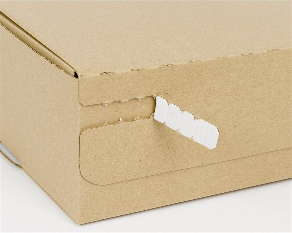 Postal Boxes with Adhesive - Brown exterior, white interior 170*140*110mm - Packaging Superstore