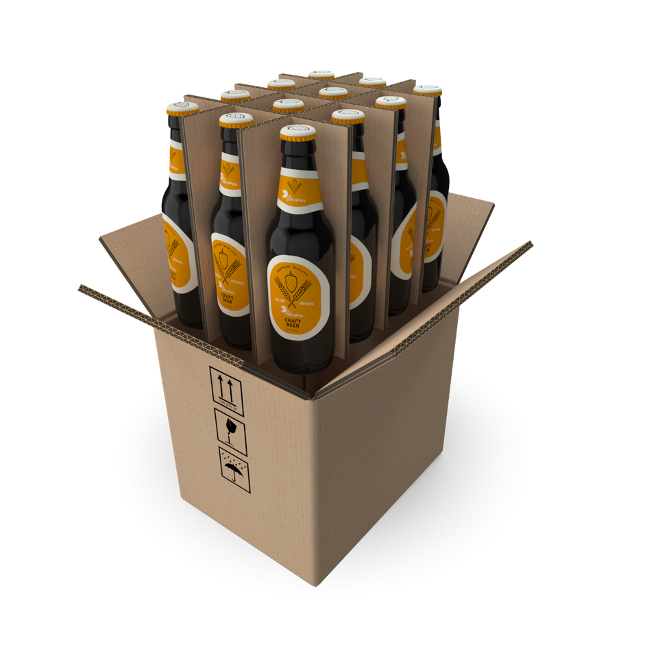 12 Bottle Shipping Box - 500ml