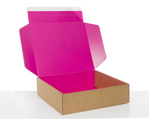Pink Postal Gift Boxes for E-commerce 460*400*130 mm - Packaging Superstore