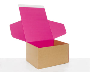 Pink Postal Gift Boxes for E-commerce 445*340*260 mm - Packaging Superstore