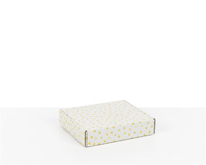 Boxes with Gold Dots Print 380*310*80 mm - Packaging Superstore
