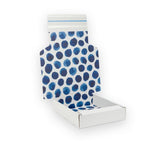 Boxes with Indigo Blue Dots