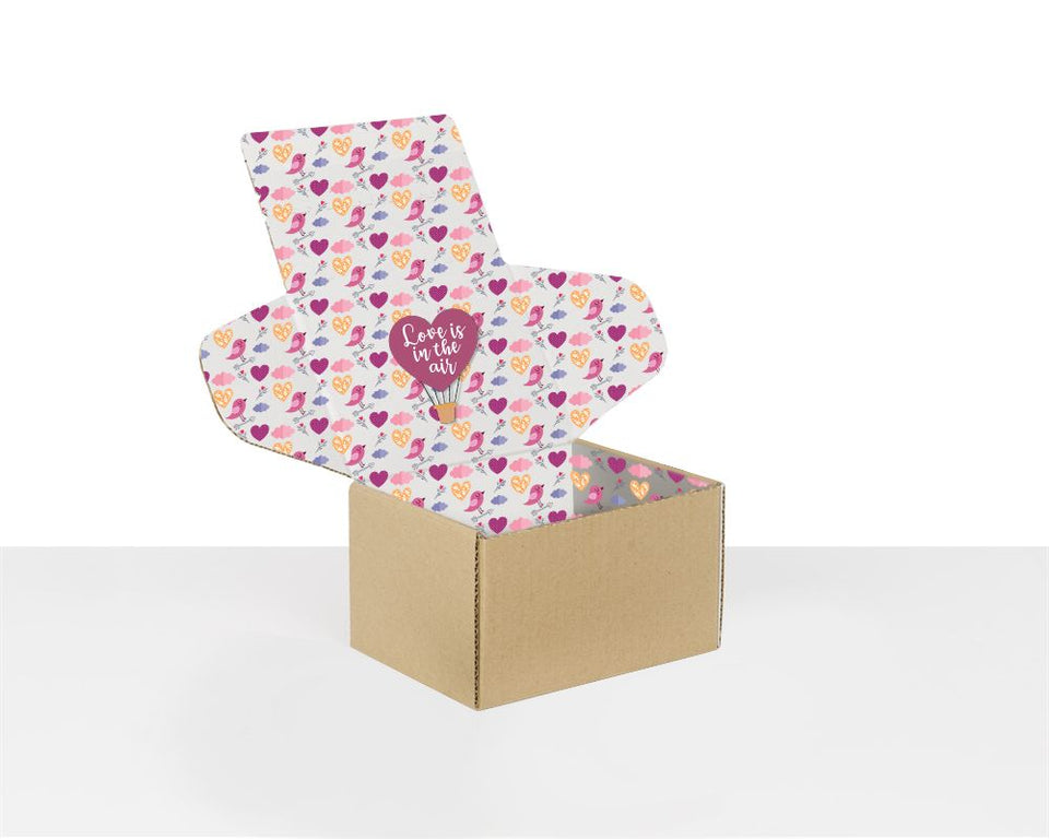 Boxes with Love is in the air 170 x 140 x 110 mm - Packaging Superstore