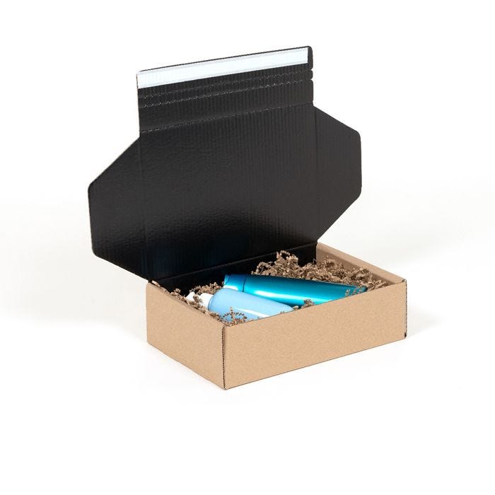 Black Cardboard Boxes for E-commerce