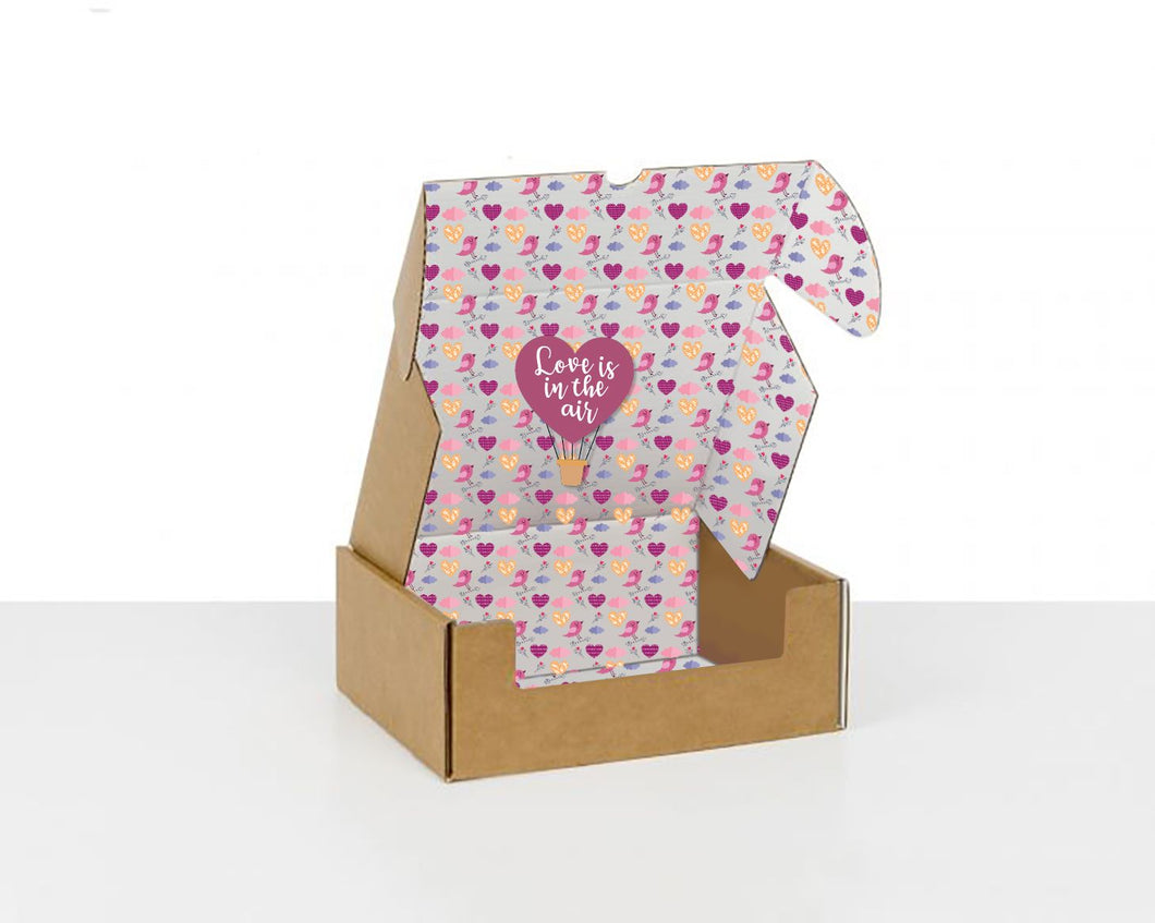 Boxes with Love is in the air 260 x 206 x 99 mm - Packaging Superstore