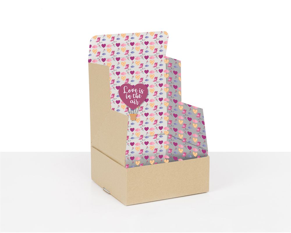 Boxes with Love is in the air 229 x 229 x 90 mm - Packaging Superstore