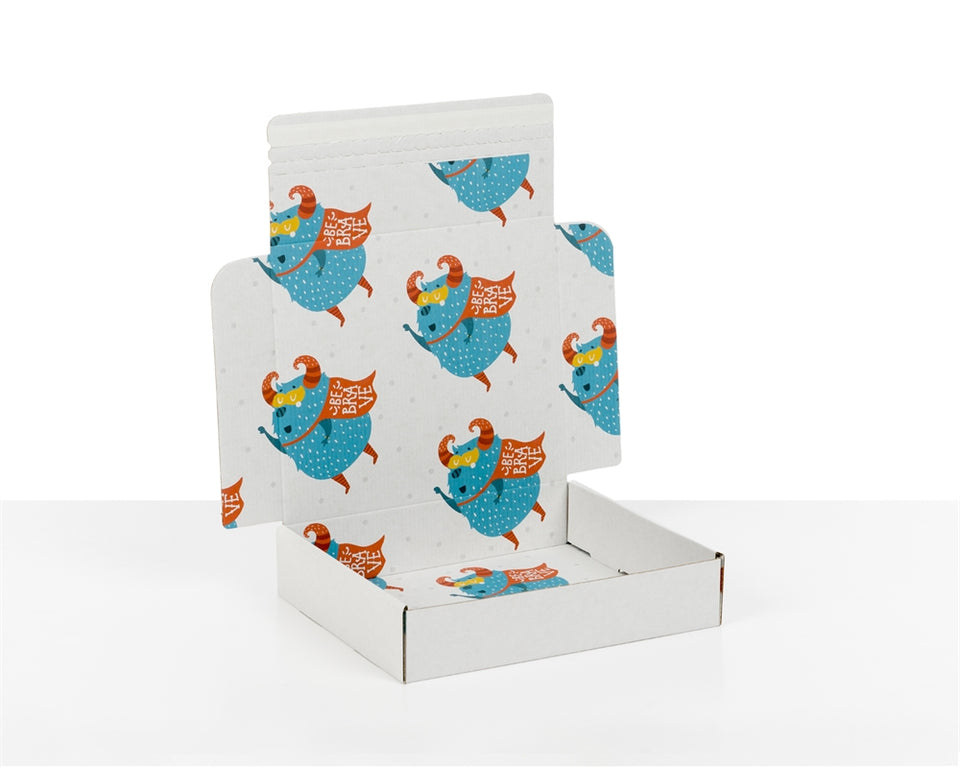 Boxes with Kids Monsters Print 228*200*50 mm - Packaging Superstore