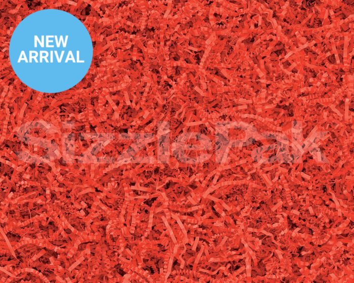 Bright Red SizzlePak© Shredded Paper - Packaging Superstore